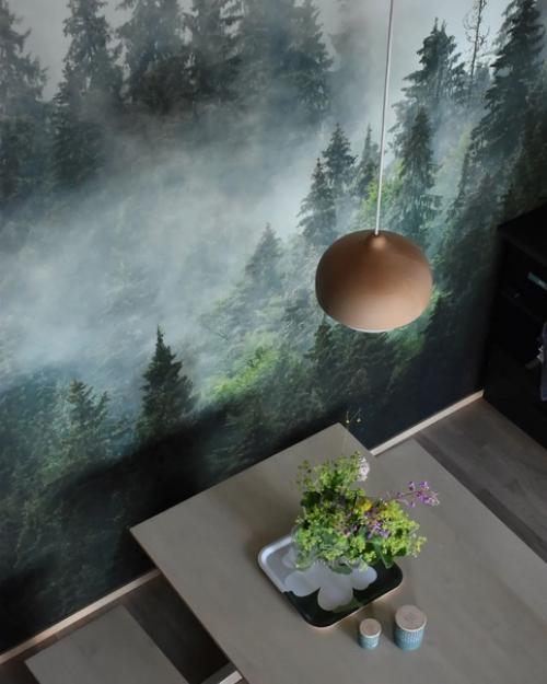 Уютное жилище в самом сердце зимней Финляндии, буквально утопающее в снегу. 05