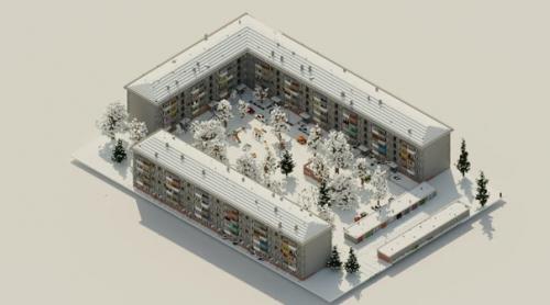 Геймер типичный российский двор в Minecraft сделал. 08