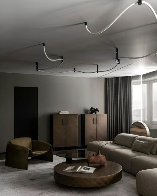 Реализованный интерьер квартиры для молодой пары с ребенком, в Липецке. 02