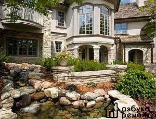 Отделка домов и квартир камнем. 04