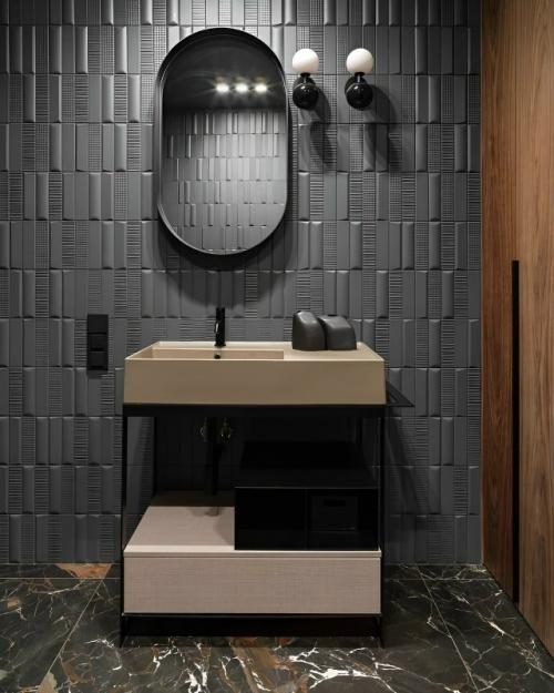 Реализованный интерьер квартиры для молодой пары с ребенком, в Липецке. 06