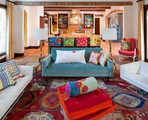 Пэчворк в интерьере: лоскутный стиль. 01