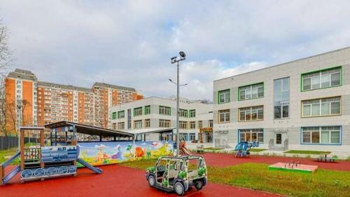В Москве открылся новый детский сад. 02 В Москве открылся новый детский сад. 02