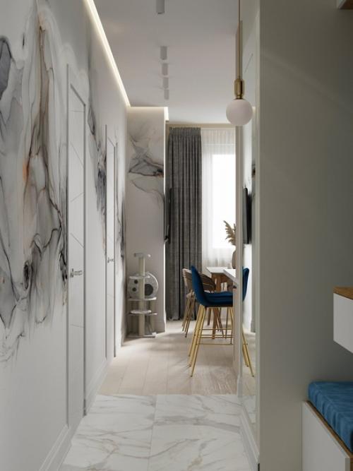 Часть 1 дизайн - проект 4 х - комнатной квартиры 78, 36 кв. 03