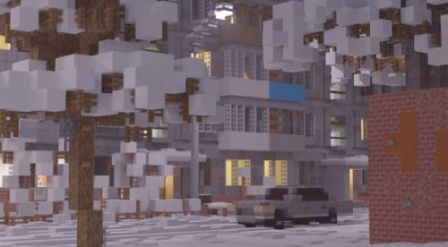 Геймер типичный российский двор в Minecraft сделал. 02