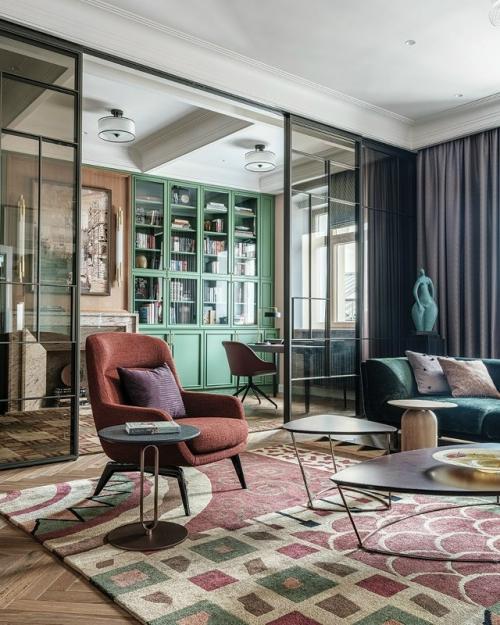 Интерьер квартиры площадью 250 кв. 02