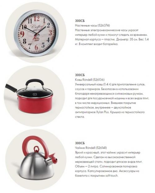 Описание подарков для спонсоров кампании по приглашению Стильное Решение с 19 ноября 2018 по 26 января 2019 (каталожные периоды 16/2018-01/2019). 03