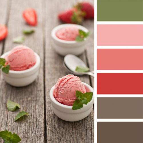 Розовый цвет в интерьере. 02