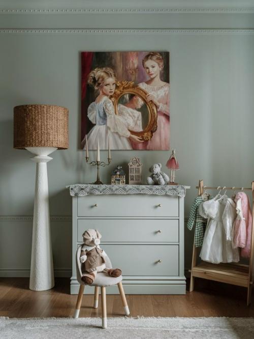 Реализованный интерьер квартиры, площадью 105 кв. 06