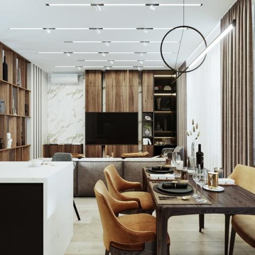 Преображение квартиры. Какой теплый и уютный интерьер получился. 01