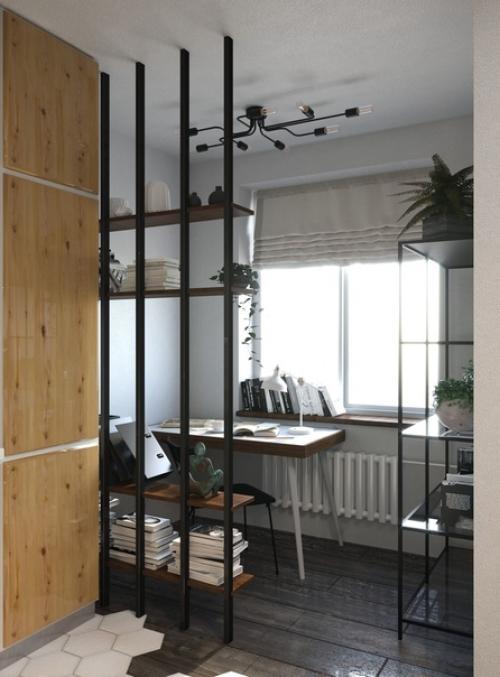 Дизaйн - пpоeкт квaртиpы - cтудии 28 кBм. 02