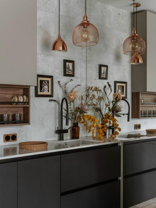 Реализованный интерьер квартиры, площадью 105 кв. 01