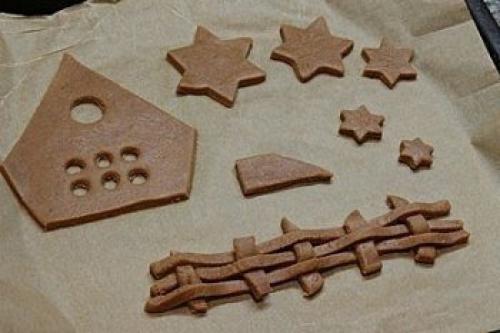 Как сделать пряничный домик на новый год? 04