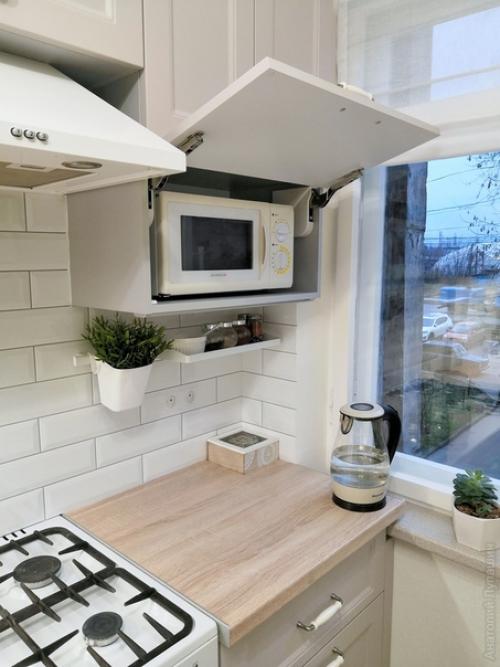 Наша новая кухня 2019 года в нижнем Новгороде наконец - то готова! 05