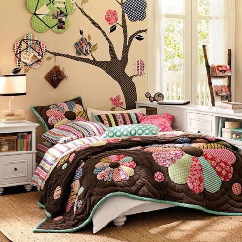 Пэчворк в интерьере: лоскутный стиль. 05