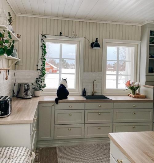 Чудесный домик. В светлых тонах. 01