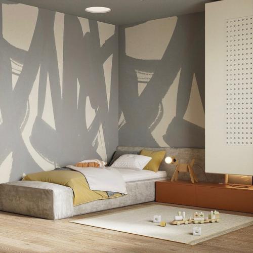 Фантастическая детская.  Своя комната для ребёнка это целый мир и так хочется сделать его необыкновенным и вдохновляющим. 03