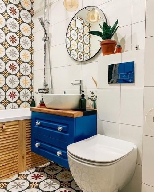 Вот, что как мы с мужем продумали ремонт в ванной комнате. 05