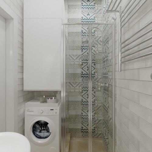 Дизайн - прoeкт квартиры - cтyдии, 27 кв. 05