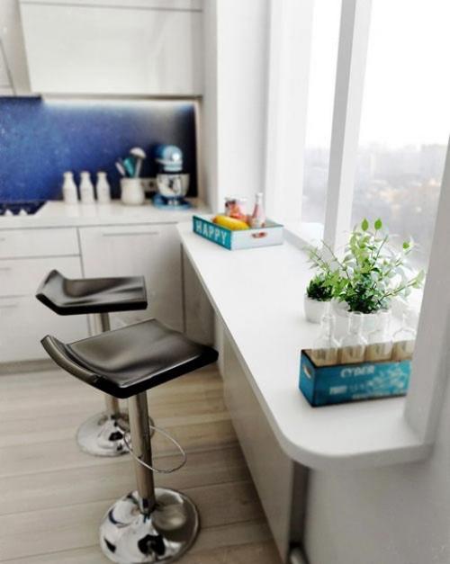 5 идей, как обыграть подоконник в интерьере. 01