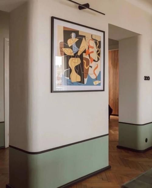 Квартиры 1933 года объединили современный дизайн и винтажную мебель. 06