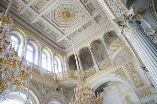 10 залов эрмитажа с самыми красивыми потолками. 08