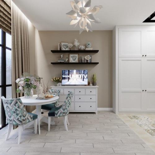 Дизайн - прoeкт квартиры - cтyдии, 27 кв. 01