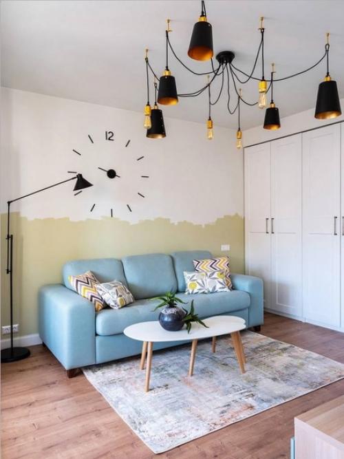 Бюджетный, но очень уютный интерьер в панельке. 03