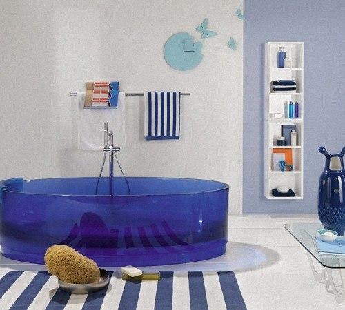 Стеклянная ванна: фото - идеи. 04