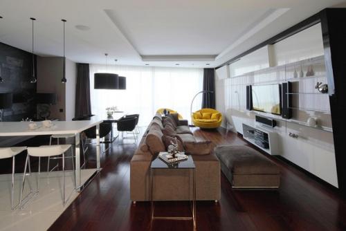 Дизайн интерьера апартаментов в Москве от Geometrix Design! 01 Дизайн интерьера апартаментов в Москве от Geometrix Design! 01