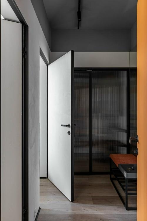 Интерьер в индустриальном стиле для семейной пары. 05