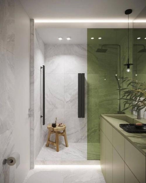 Уютный гармоничный интерьер однокомнатной квартиры. 08