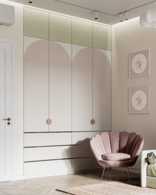 Светлый интерьер квартиры, который сочетает в себе уют и спокойствие. 05