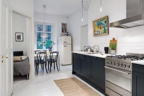 Ребята, привет!  Кто-нибудь в свой скандинавский интерьер кухни холодильник Smeg добавлял? 03