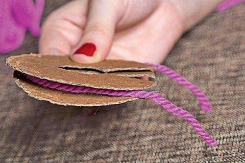 Новогодняя елочка из помпонов? 02