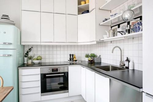 Ребята, привет!  Кто-нибудь в свой скандинавский интерьер кухни холодильник Smeg добавлял? 04