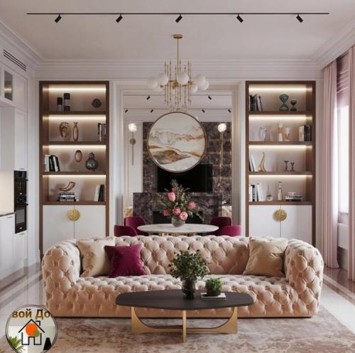 Идеи интерьера. С элементами классического стиля. 01