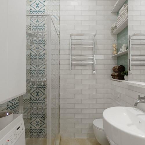 Дизайн - прoeкт квартиры - cтyдии, 27 кв. 06