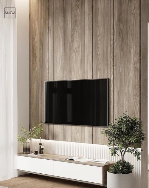 Стильная кухня - гостиная. 05