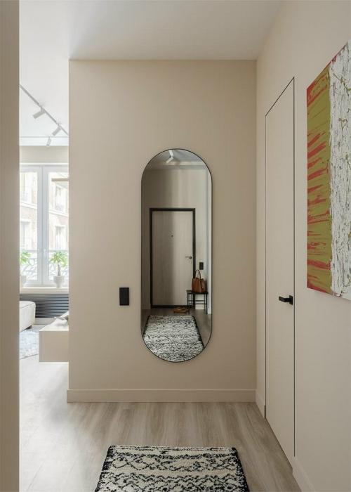 Интерьер однокомнатной квартиры 50 м 2 в Санкт-петербурге. 08