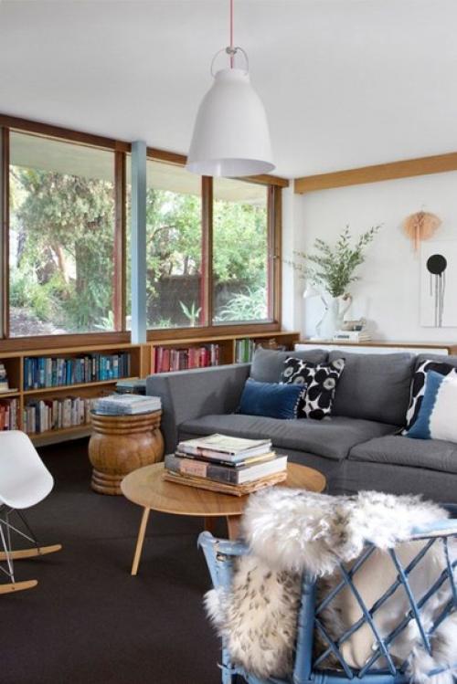 Потрясающий интерьер дома в стиле ретро гламур. 09