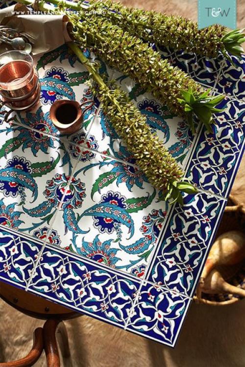 Узорная плитка окончательно сердца дизайнеров покорила! 07