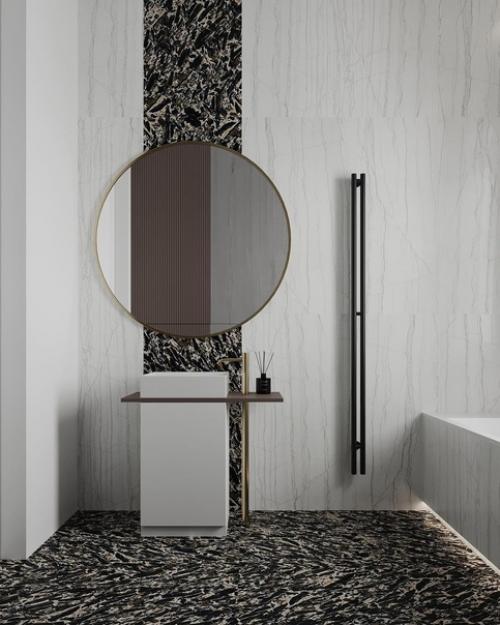 Гостевой санузел в загородном доме. 05