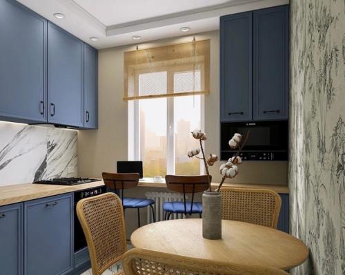 Небольшая кухня. Красивая, стильная. 05