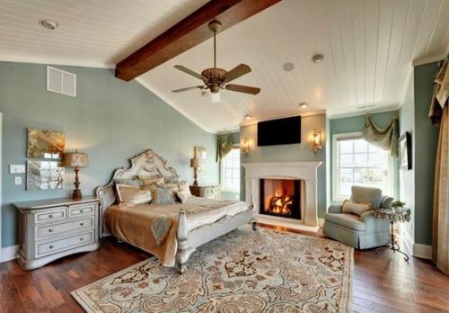 Спальня в стиле рококо. 07