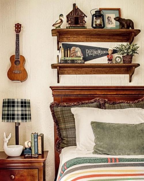 Домашний уют и очаровательный коттедж в горах поконос, украшенный винтажными Находками, картинами и рукоделием. 07 Домашний уют и очаровательный коттедж в горах поконос, украшенный винтажными Находками, картинами и рукоделием. 07