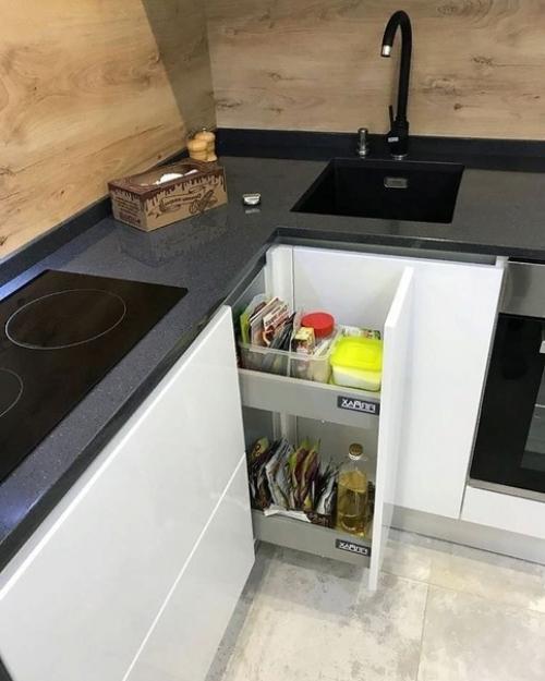 Неплохой вариант для маленькой кухни. 03