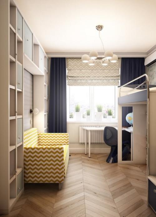 Проект интерьера двухкомнатной квартиры. 06