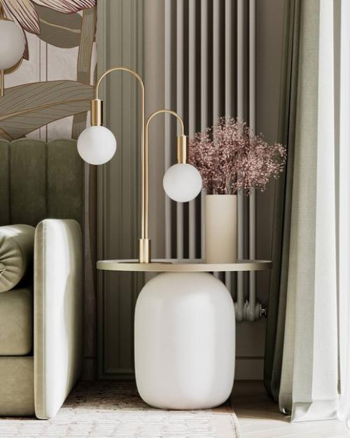 Светлый интерьер квартиры, который сочетает в себе уют и спокойствие. 07