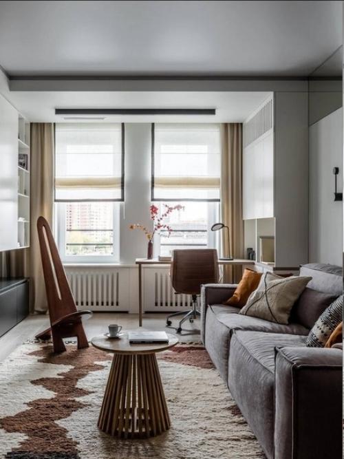 Двухкомнатная квартира в современном дизайне. 02